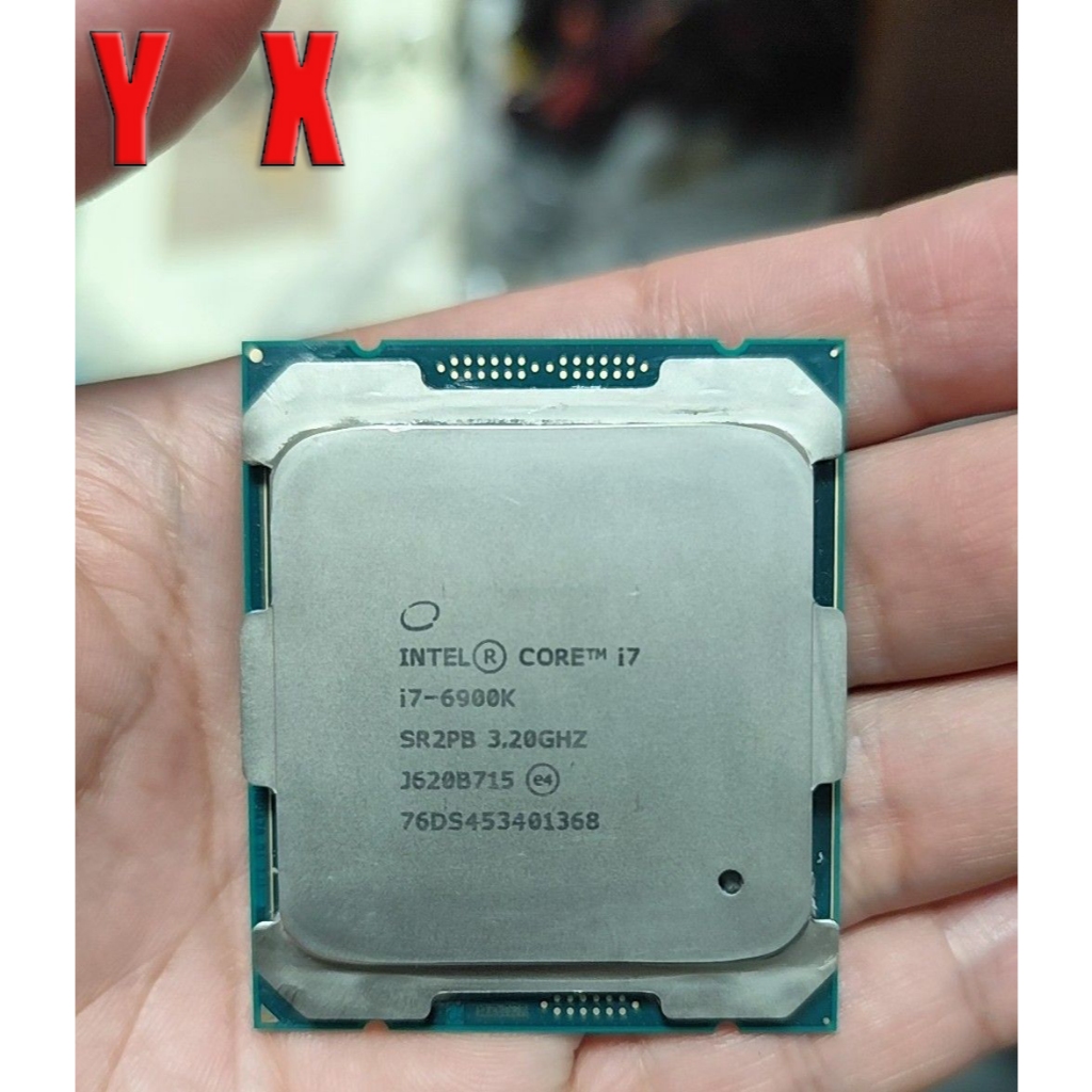 ใช้อัพเกรดเกม CPU Core i7-6900K LGA 2011-v3 CPU โปรเซสเซอร์ 3.2GHz 8-Core 16 ด้าย 140W สําหรับ X99 ค