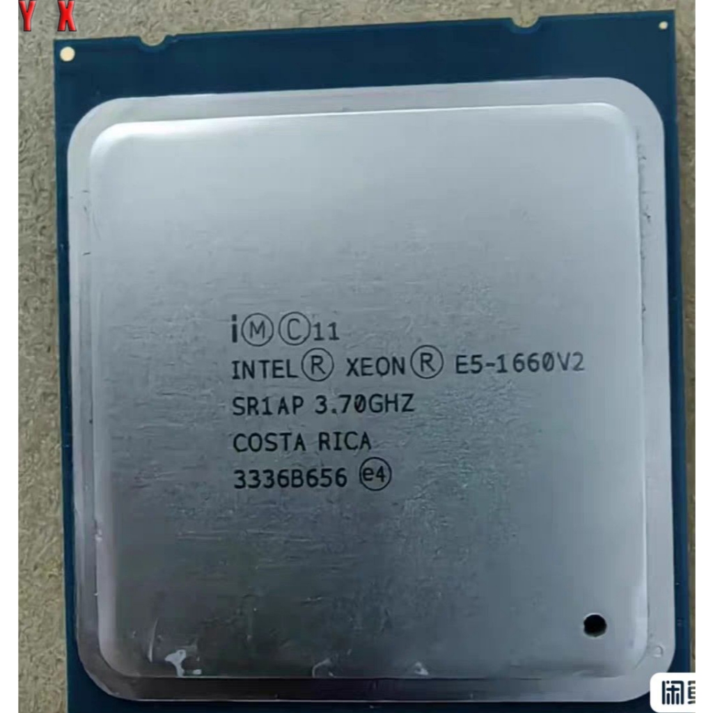 ใช้อัพเกรดเซิร์ฟเวอร์ CPU คอมพิวเตอร์ Xeon E5-1660 v2 LGA2011 โปรเซสเซอร์ CPU SR1AP 3.7GHz 15MB 6-Co