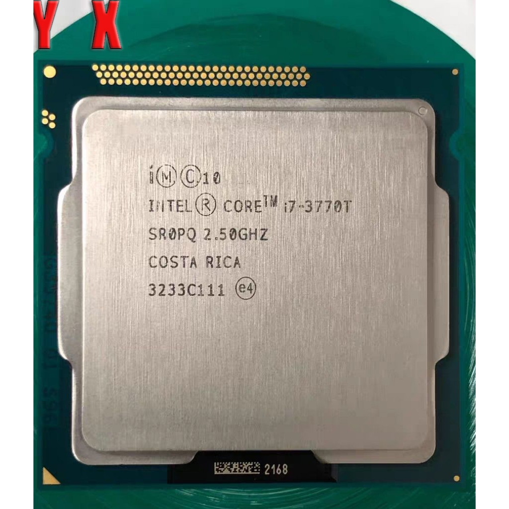 ใช้เดสก์ท็อป Computer3rd Gen Core i7-3770T LGA 1155 CPU โปรเซสเซอร์ SR0PQ 2.5GHz Quad Core 8T 45W