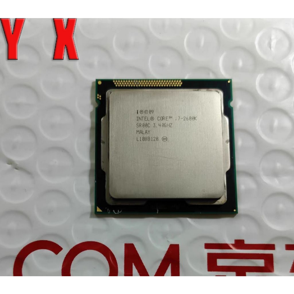 คอมพิวเตอร์เดสก์ท็อปมือสอง 2nd Gen Core i7-2600K LGA1155 CPU โปรเซสเซอร์ 3.4GHz Quad-Core 95W