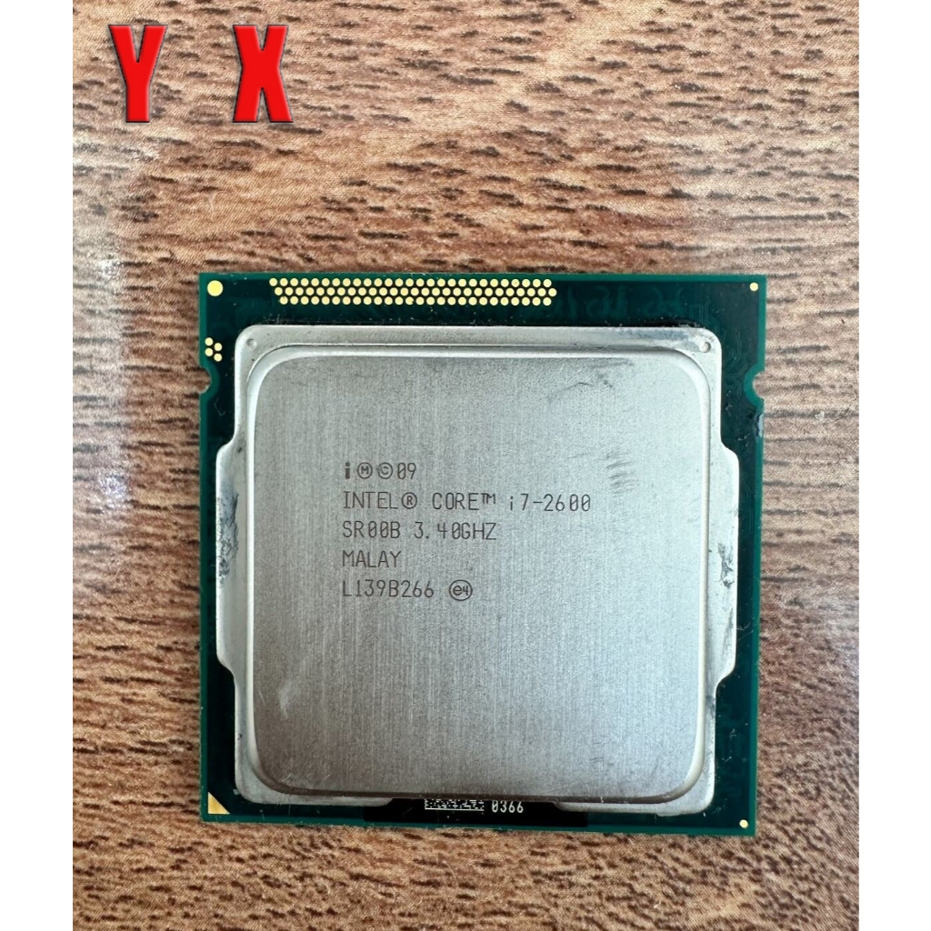 ใช้คอมพิวเตอร์เดสก์ท็อป 2nd Gen Core i7-2600 LGA1155 โปรเซสเซอร์ CPU 3.4GHz Quad Core 8MB SR00B