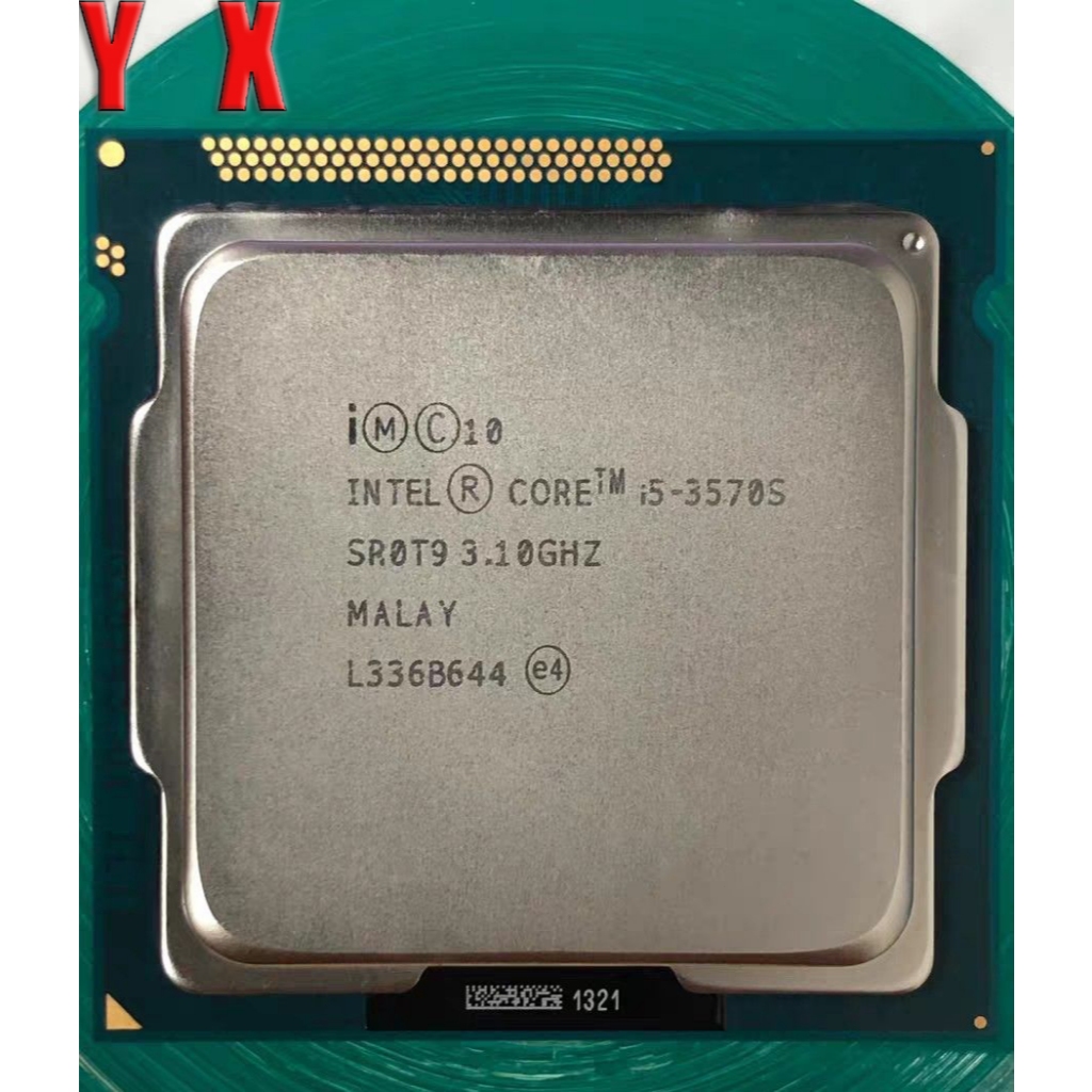 ใช้คอมพิวเตอร์เดสก์ท็อป 3rd Gen Core i5-3570s LGA1155 CPU โปรเซสเซอร์ 3.1GHz SR0T9 6MB Quad Core 65W