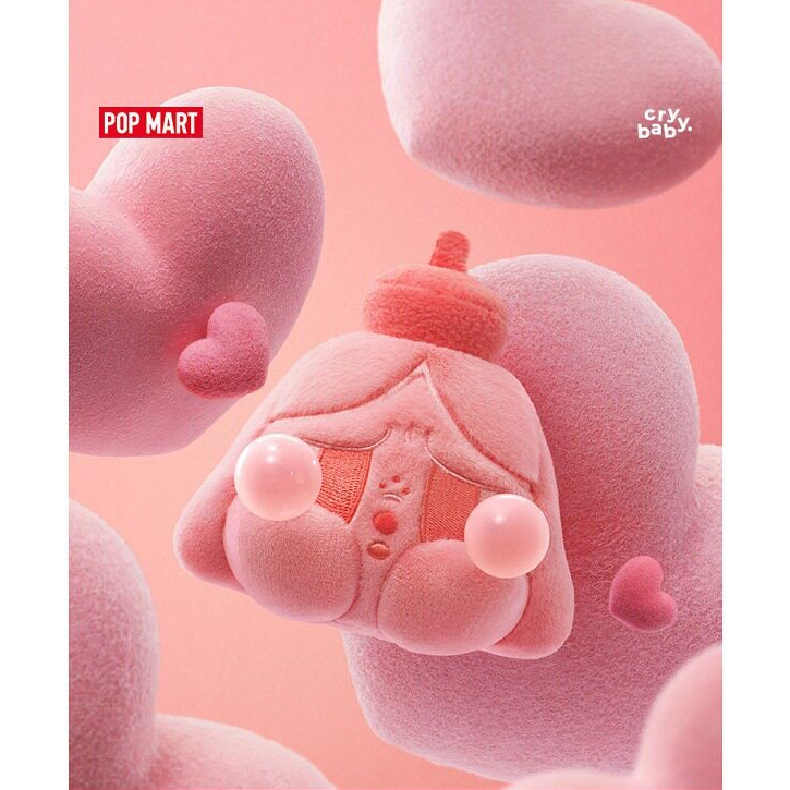 POPMART CRYBABY TEARS LAUNCH PROJECT PLUSH PENDANT BLIND BOX Tears Launch Project Plush Pendant ของแ