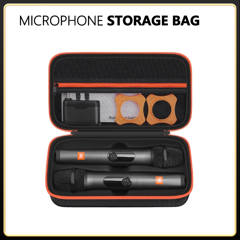 กระเป๋าเก็บไมโครโฟน JBL PartyBox Wireless Microphone แบบแข็ง เคสไมค์ไร้สาย สำหรับไมโครโฟน JBL
