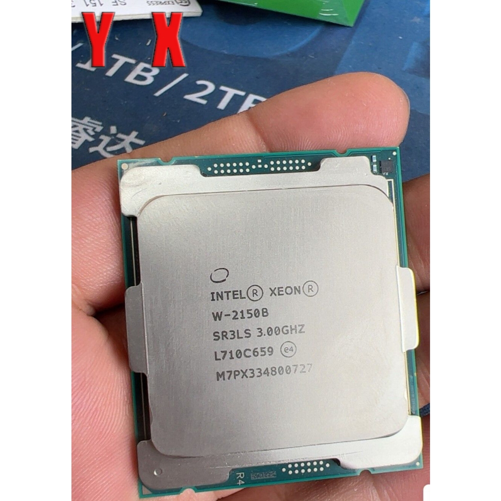 ใช้อัพเกรด Gaming CPU Xeon W-2150B LGA-2066 C422 Server CPU โปรเซสเซอร์ 3.00 GHz 10-Core SR3LS สําหร