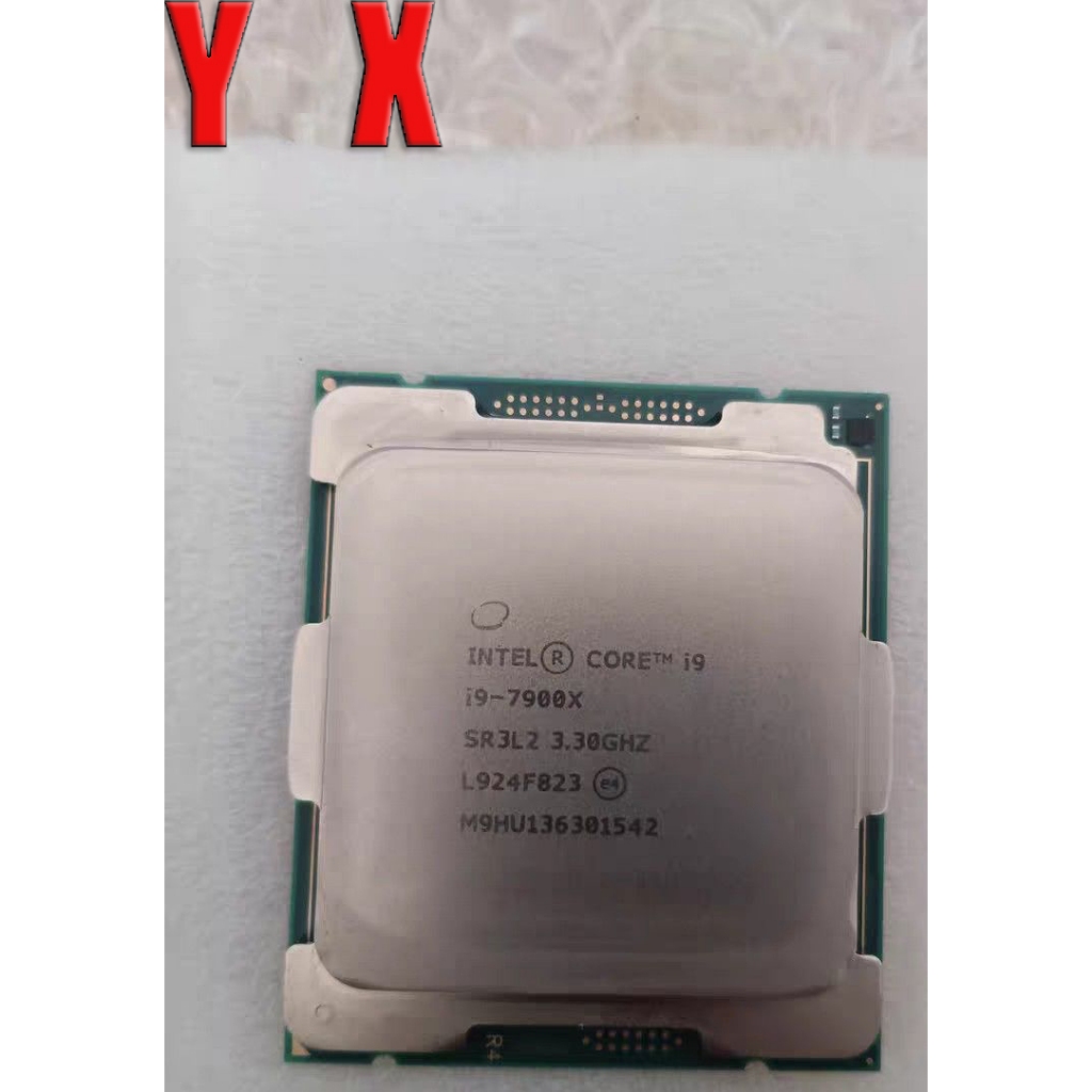 ใช้อัพเกรดเกม CPU Core I9-7900X LGA2066 CPU โปรเซสเซอร์ SR3L2 3.3GHz 13.75MB Ten Core 140W สําหรับ X