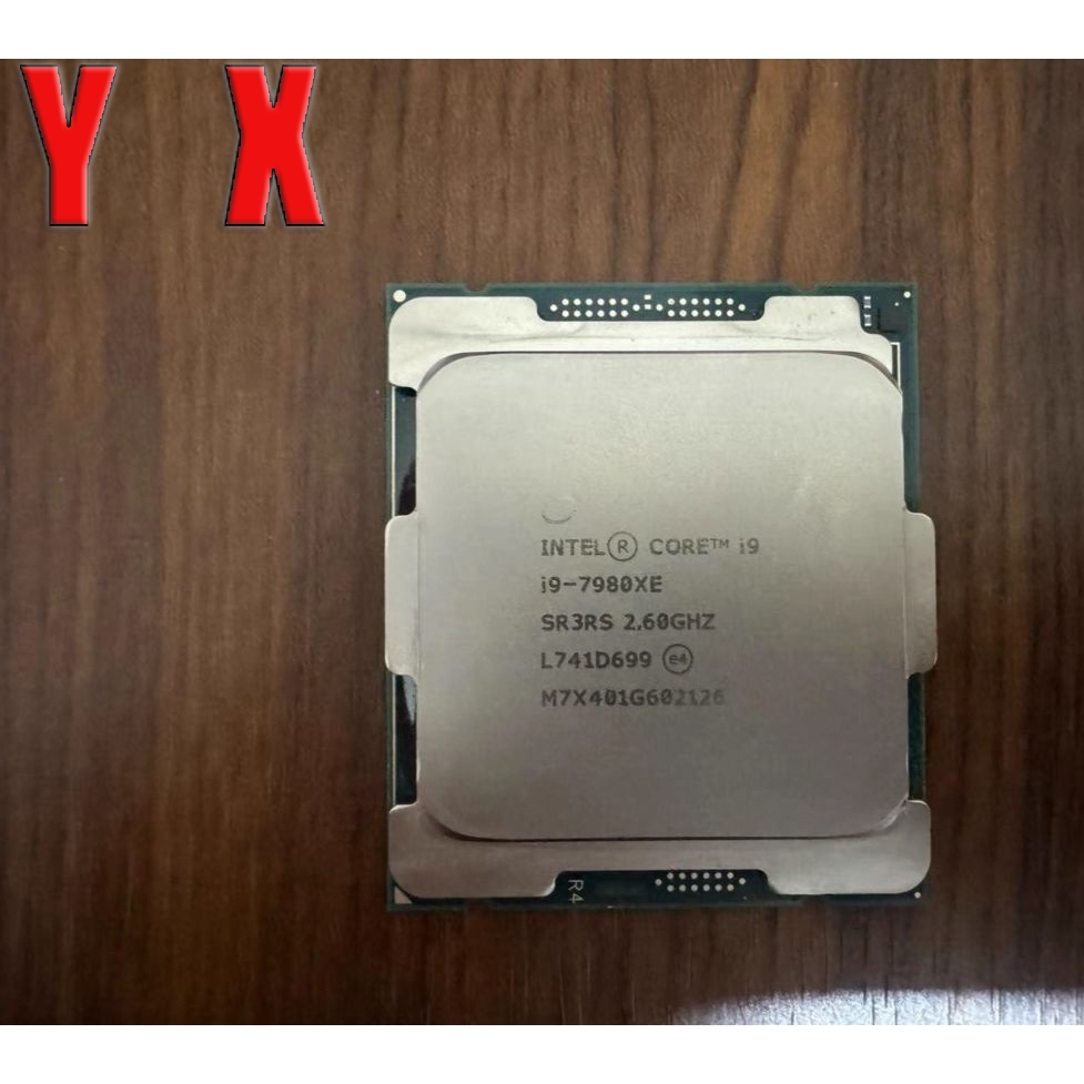 ใช้อัพเกรด Gaming CPU Core X-series i9-7980XE LGA-2066 X299 CPU โปรเซสเซอร์ 2.6GHz 18Core 24.75MB สํ