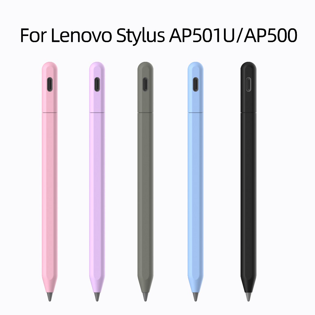 ปากกาซิลิโคนสําหรับ Lenovo Stylus ดินสอ AP500U AP501U ซิลิโคนเกราะป้องกันสําหรับ Lenovo Stylus ดินสอ 3rd ฝาครอบ