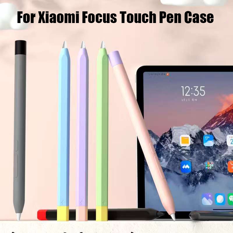 เคสซิลิโคนสําหรับ Xiaomi Focus Touch Pen สําหรับ Xiaomi Pad 7 ปากกาสไตลัสฝาครอบแท็บเล็ตปากกาสัมผัสผิ