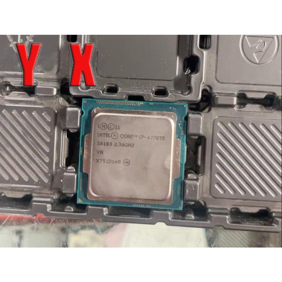 ใช้อัพเกรดเกม CPU คอมพิวเตอร์เดสก์ท็อป 4Th Gen Core i7-4770TE LGA1150 โปรเซสเซอร์ CPU 2.3GHz 4C/8T 8