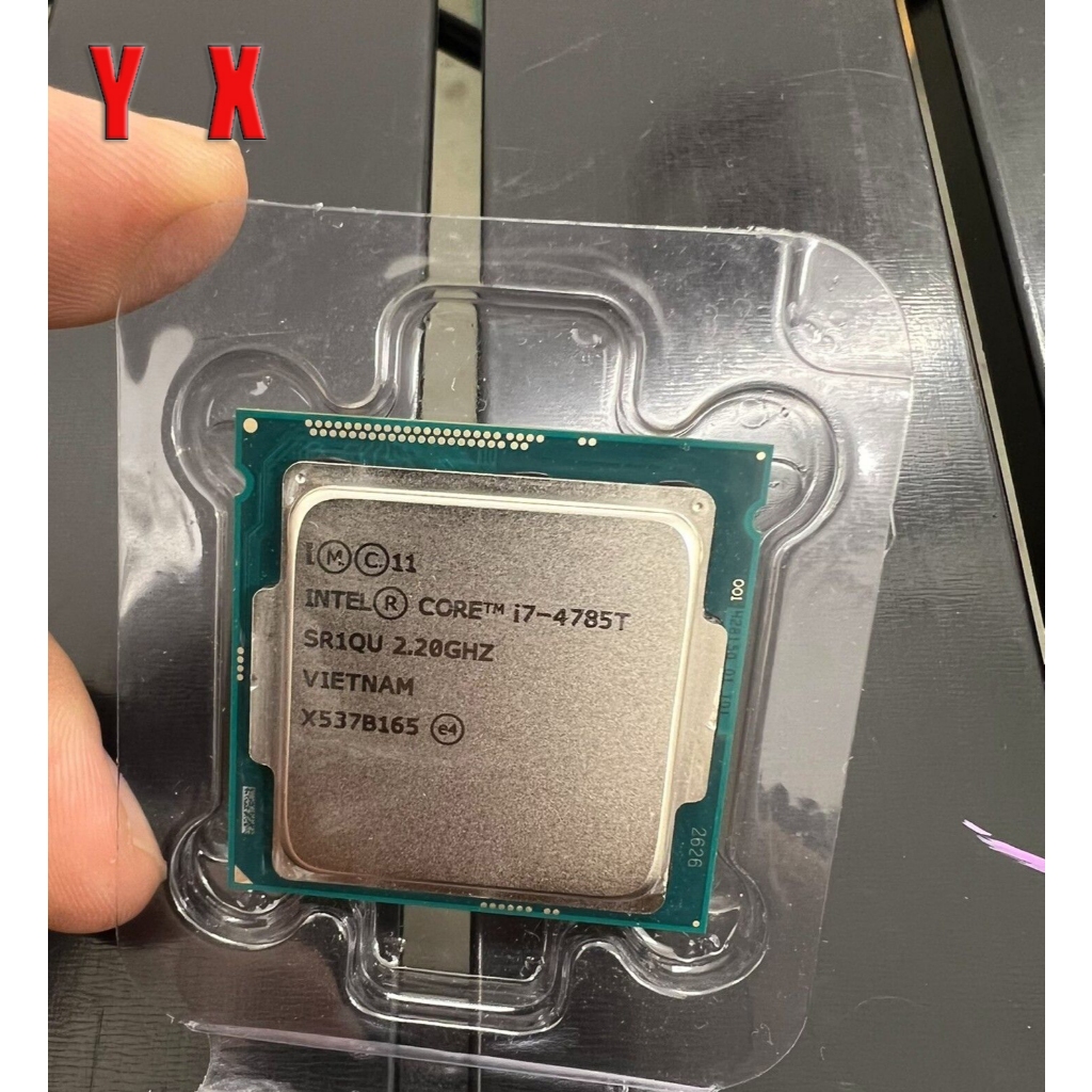 ใช้อัพเกรด Gaming CPU คอมพิวเตอร์เดสก์ท็อป 4Th Gen Core i7-4785T LGA 1150 โปรเซสเซอร์ CPU SR1QU 2.20