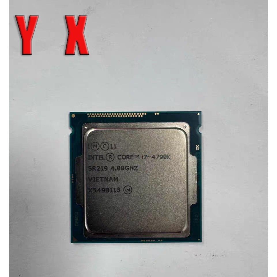 ใช้อัพเกรดเกม CPU คอมพิวเตอร์เดสก์ท็อป 4Th Gen Core i7-4790K LGA1150 โปรเซสเซอร์ CPU 4.00 GHz Quad-C