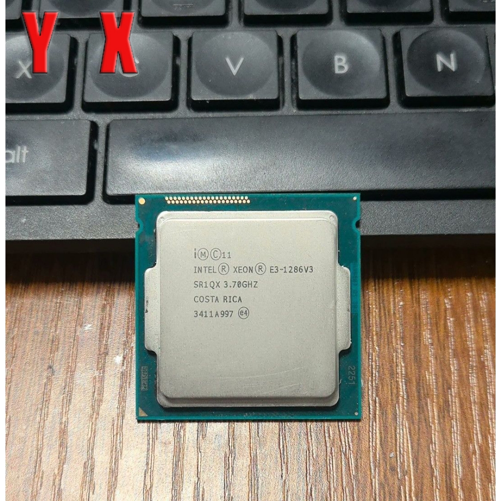 ใช้อัพเกรดเกม CPU คอมพิวเตอร์เดสก์ท็อป Xeon E3-1286 V3 LGA 1150 CPU โปรเซสเซอร์ 3.7GHz Quad CORE 8MB
