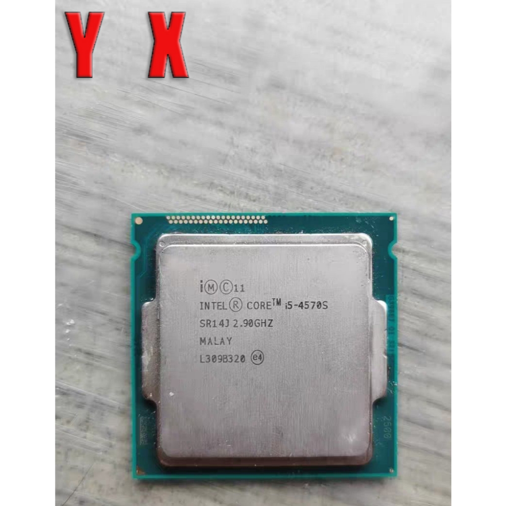 ใช้อัพเกรดเกม CPU คอมพิวเตอร์เดสก์ท็อป 4Th Gen Core i5-4570s LGA 1150 CPU โปรเซสเซอร์ 2.9 Ghz Quad C