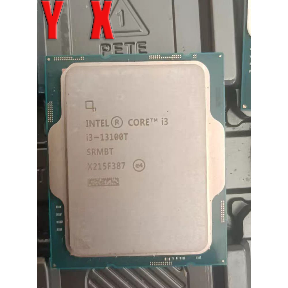 13Th Gen Core i3-13100T QS LGA1700 CPU โปรเซสเซอร์ 2.5GHz 4C/8T 12MB 35W ใช้อัพเกรด Gaming CPU คอมพิ