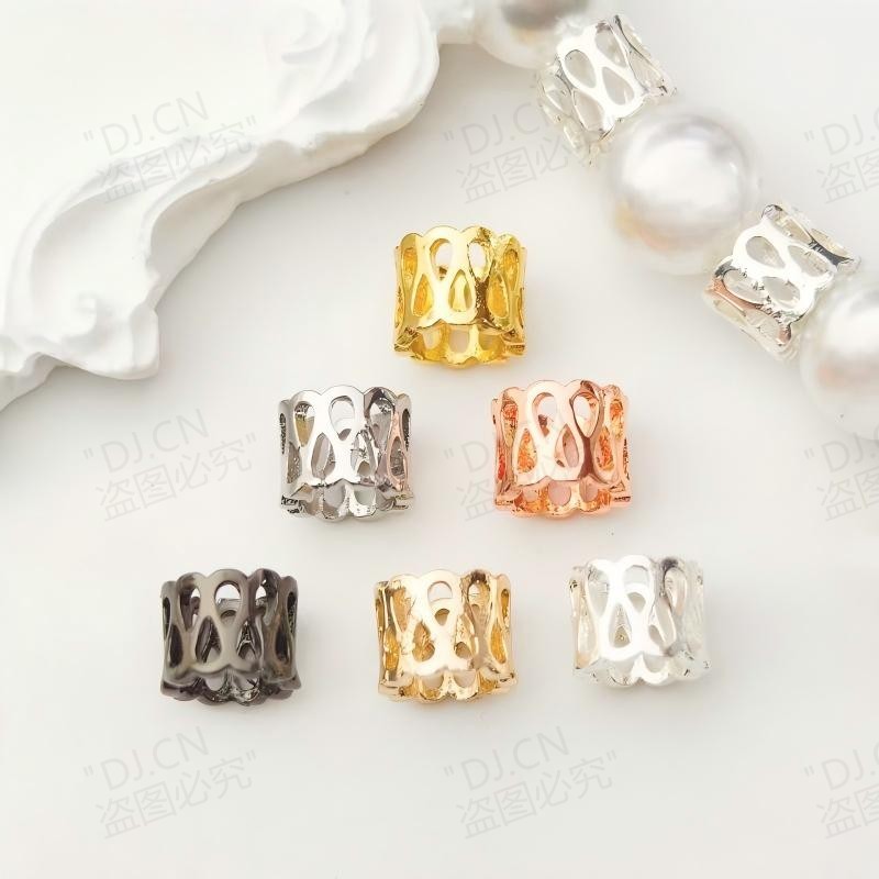 ADJ1389 [ผลิตภัณฑ์เดียวกว่า 30 ชิ้นแถม 10 ชิ้น] 14 พันสีทองอ้างอิงแยกลูกปัดลูกปัดหลวมทําด้วยมือ diy 