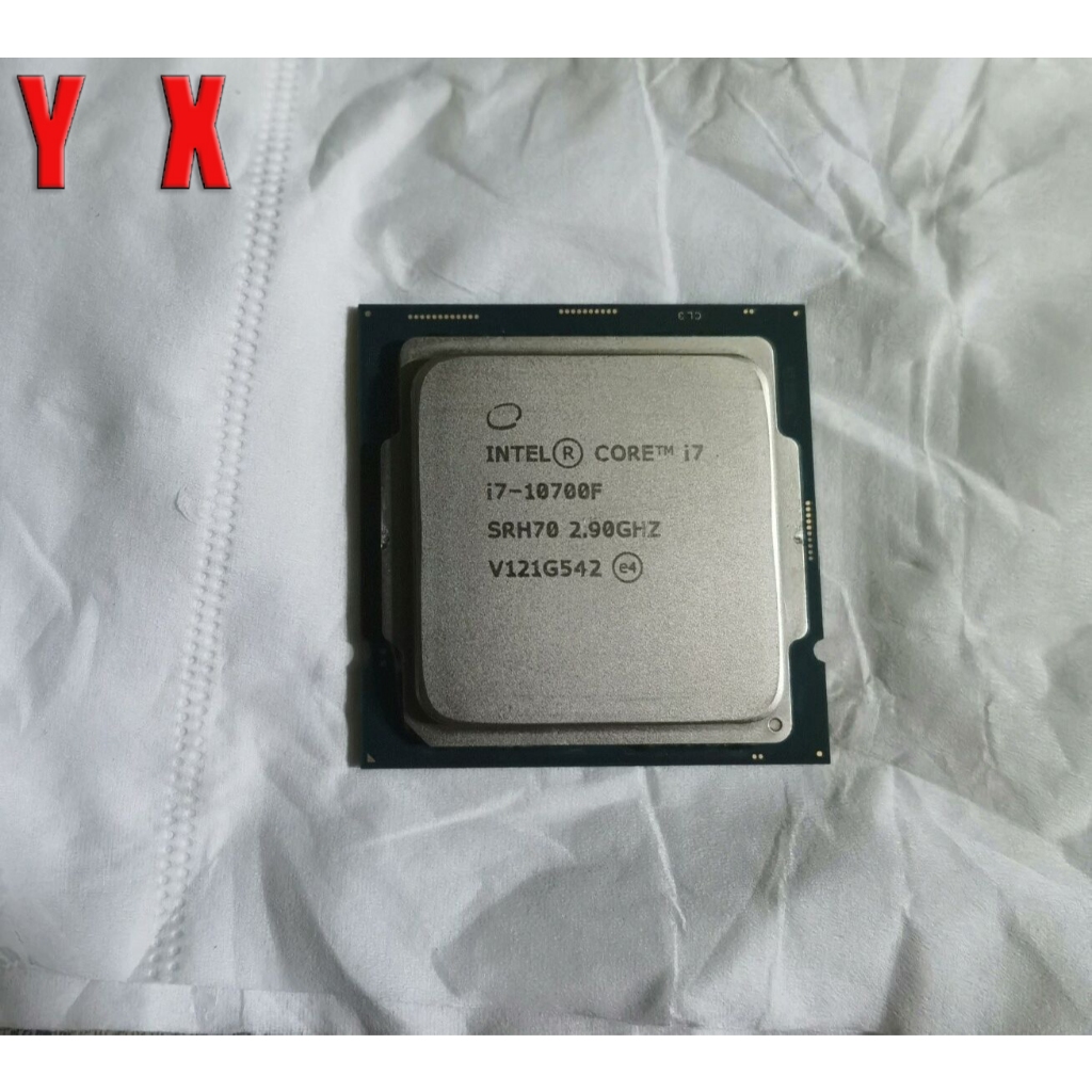 ใช้อัพเกรด Gaming CPU คอมพิวเตอร์เดสก์ท็อป 10Th Gen Core i7-10700F LGA 1200 CPU 8-Core 2.9Ghz โปรเซส
