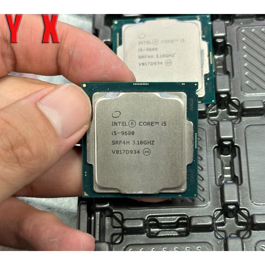 ใช้ 9Th Gen Core i5-9600 LGA 1151 CPU โปรเซสเซอร์ 3.1GHz สูงสุด 4.6GHz 6Core 9MB อัพเกรด Gaming CPU 
