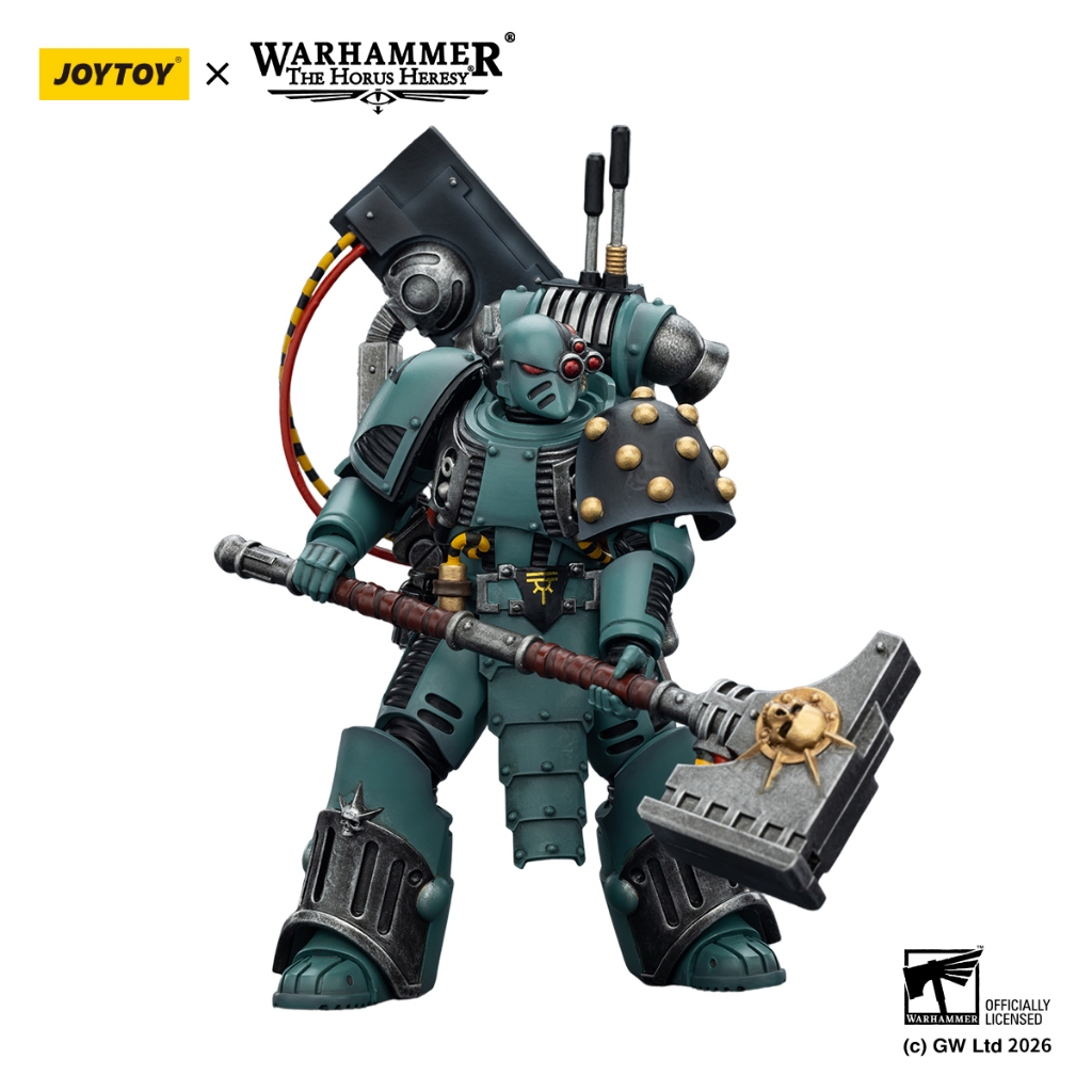 [ในสต็อก] ของเล่น JoyToy Warhammer40,000 The Horus Heresy Sons of Horus Tybalt Marr Captain of the 18th Company Siege Breaker แอ็คชั่นฟิกเกอร์ขนาด 5 นิ้ว ราคา ถูกที่สุด ดีลบีเคเค แกลเลอรีภาพที่ 4