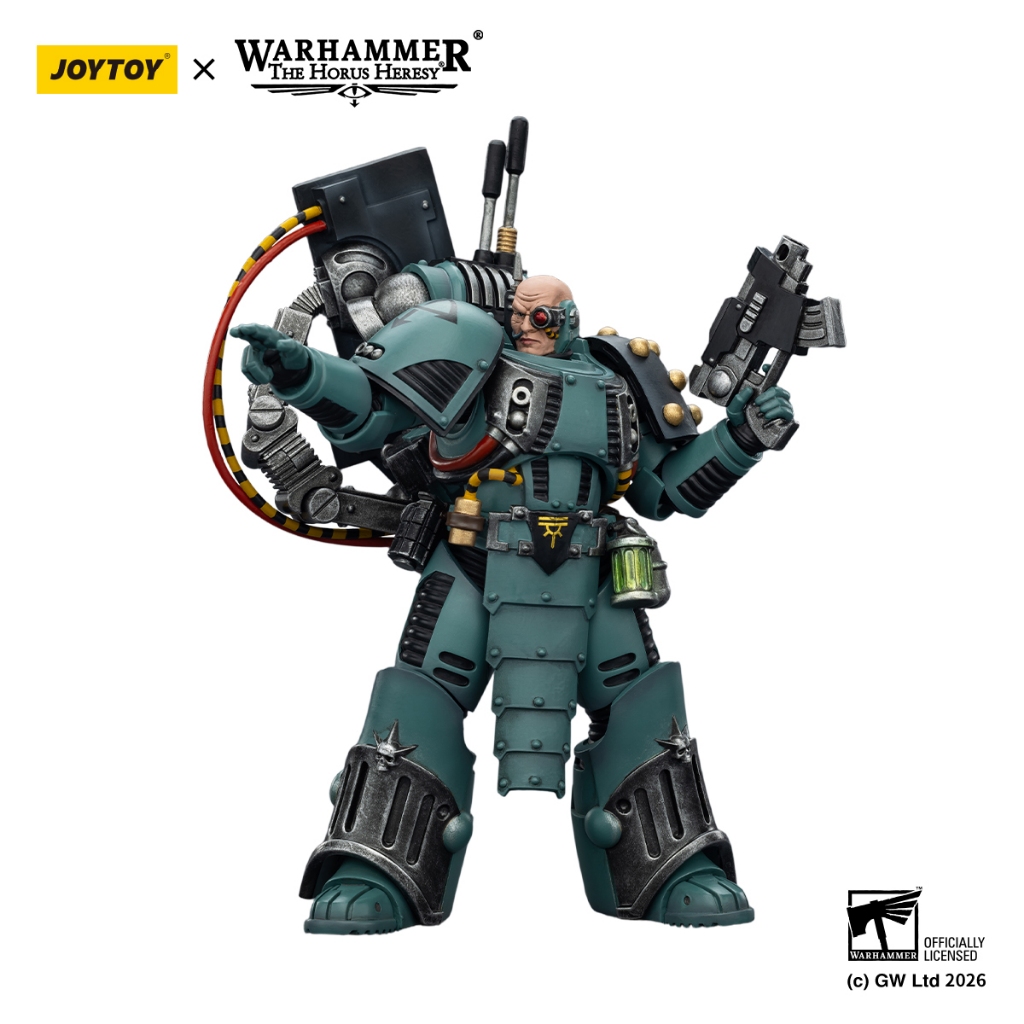 [ในสต็อก] ของเล่น JoyToy Warhammer40,000 The Horus Heresy Sons of Horus Tybalt Marr Captain of the 18th Company Siege Breaker แอ็คชั่นฟิกเกอร์ขนาด 5 นิ้ว ราคา ถูกที่สุด ดีลบีเคเค แกลเลอรีภาพที่ 5