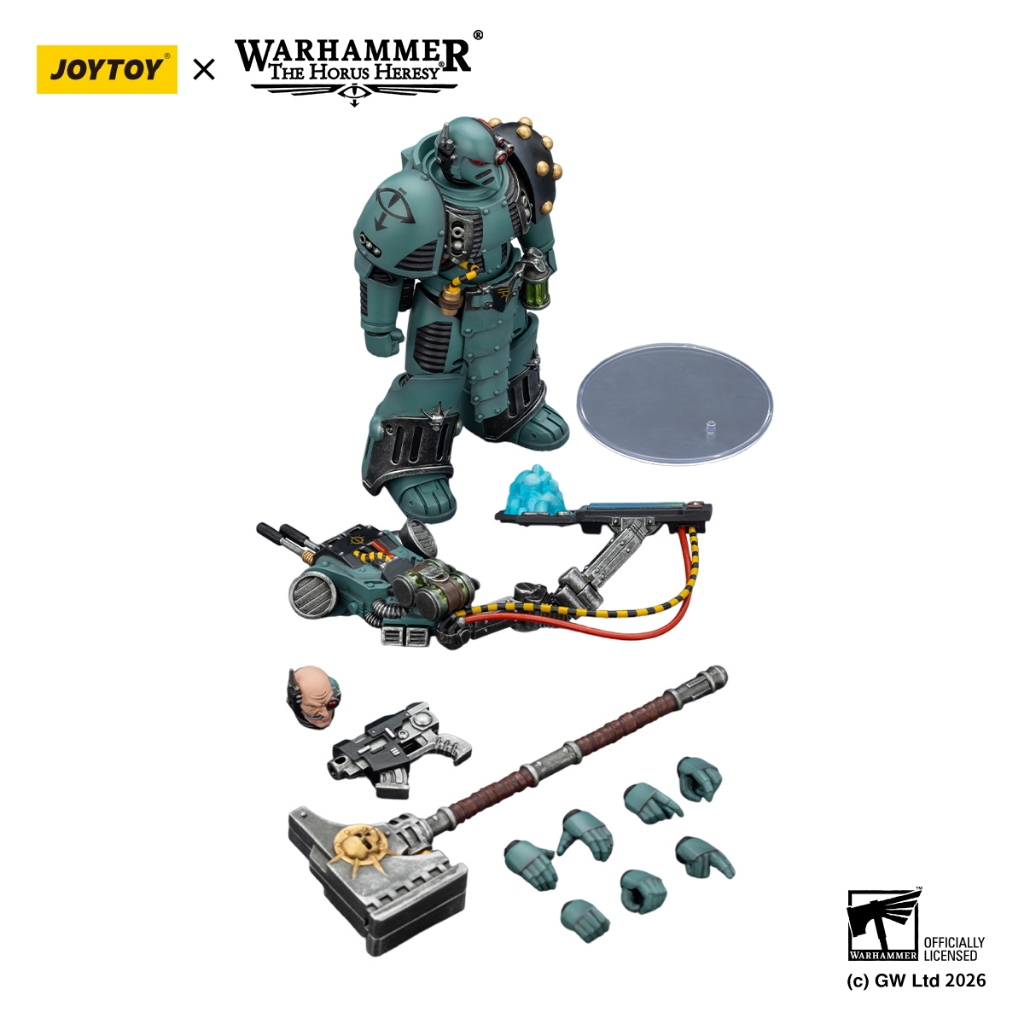 [ในสต็อก] ของเล่น JoyToy Warhammer40,000 The Horus Heresy Sons of Horus Tybalt Marr Captain of the 18th Company Siege Breaker แอ็คชั่นฟิกเกอร์ขนาด 5 นิ้ว ราคา ถูกที่สุด ดีลบีเคเค แกลเลอรีภาพที่ 3
