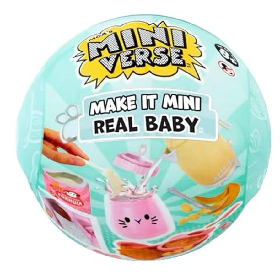 MGAs Miniverse Mini Baby Collection Series-Mystery Mystery Box Packaging, DIY, อาหาร, ขวด, สินค้าสํา