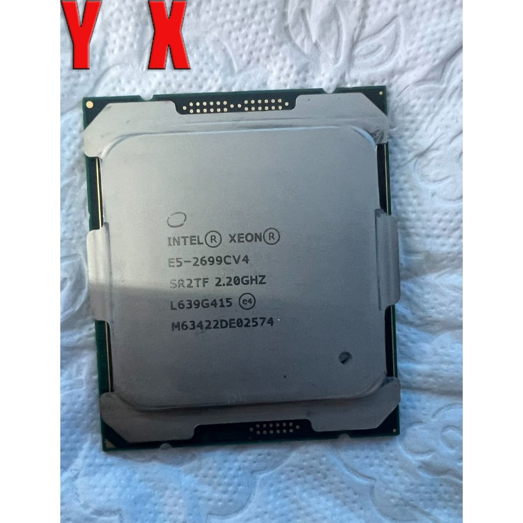 Xeon E5-2699C V4 LGA 2011-3 เซิร์ฟเวอร์ CPU โปรเซสเซอร์ 2.20GHz 22-Core SR2TF X99 อัพเกรดเซิร์ฟเวอร์