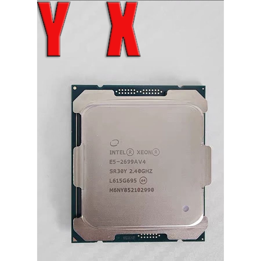 Xeon E5-2699A V4 LGA2011-3 CPU โปรเซสเซอร์ e5 2699AV4 22Core 2.40GHz 145W อัพเกรดเซิร์ฟเวอร์ CPU คอม