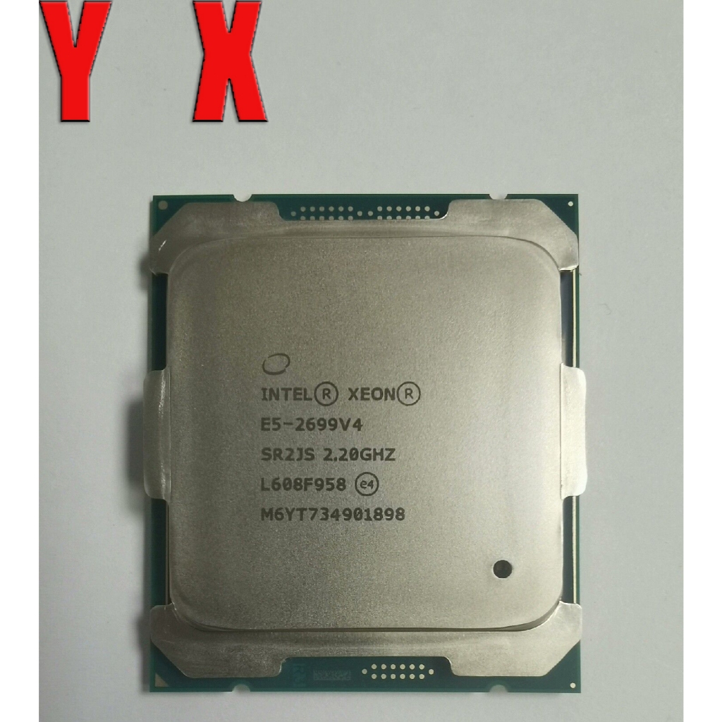 Xeon E5-2699 v4 LGA2011-3 เซิร์ฟเวอร์ CPU โปรเซสเซอร์ 22C 44T 2.2GHz 55MB อัพเกรดเซิร์ฟเวอร์ CPU คอม