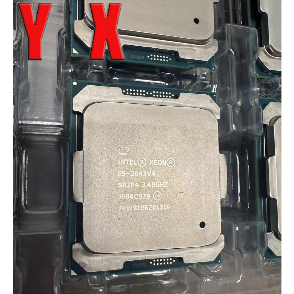 Xeon E5-2643 V4 LGA2011-3 CPU โปรเซสเซอร์ SR2P4 3.4GHz 6-Core 20M 12T 135W อัพเกรดเซิร์ฟเวอร์ CPU คอ