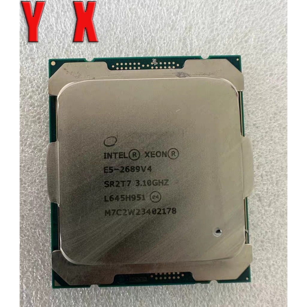 Xeon E5 2689 V4 LGA2011-3 เซิร์ฟเวอร์ CPU โปรเซสเซอร์ 3.10GHz 10-Core 25MB 165W อัพเกรดเซิร์ฟเวอร์ C