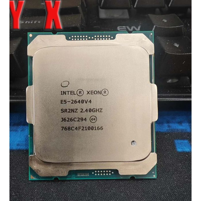 Xeon E5-2640 V4 LGA 2011-3 เซิร์ฟเวอร์ CPU โปรเซสเซอร์ 2.4 Ghz 10 แกน 20T SR2NZ อัพเกรดเซิร์ฟเวอร์ C