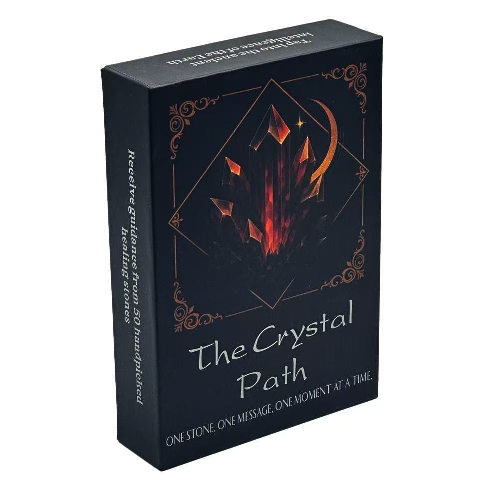 [คลังสินค้าพร้อม] The Crystal Path Oracle Card เกมกระดานภาษาอังกฤษการ์ดเกมเส้นทางคริสตัล Oracle Part