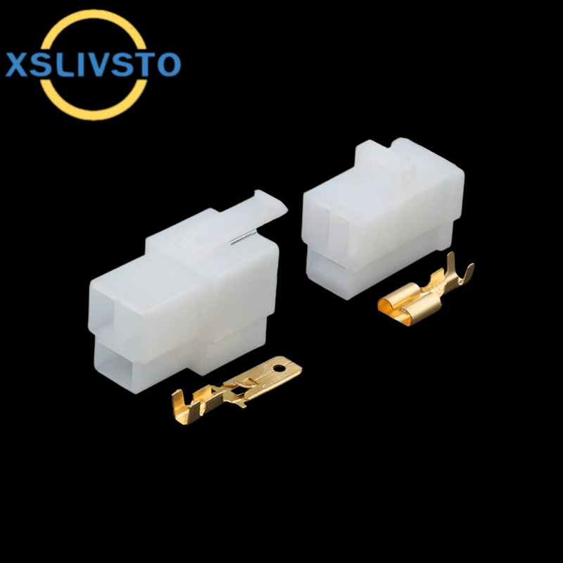 1pcs 3pin 6.3 Sumitomo 6110-4533 3 Pin แบตเตอรี่ Charger CDI หญิงและชายสายไฟรถยนต์ขั้วต่อไฟฟ้า DJ7031A-6.3-11/21