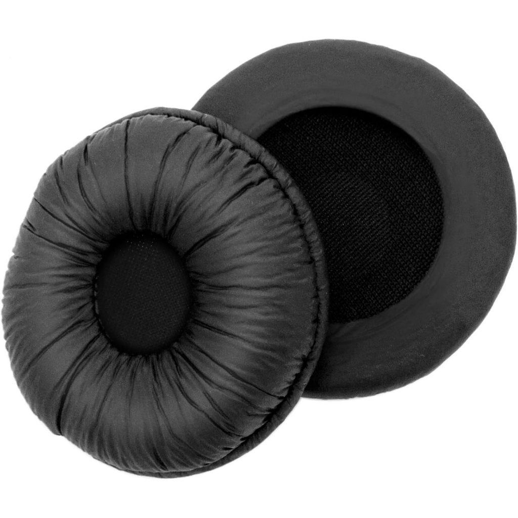 Ear Cushions Leatherette อะไหล่สําหรับ Plantronics Supra Plus Encore และชุดหูฟังโทรศัพท์สํานักงานขนา