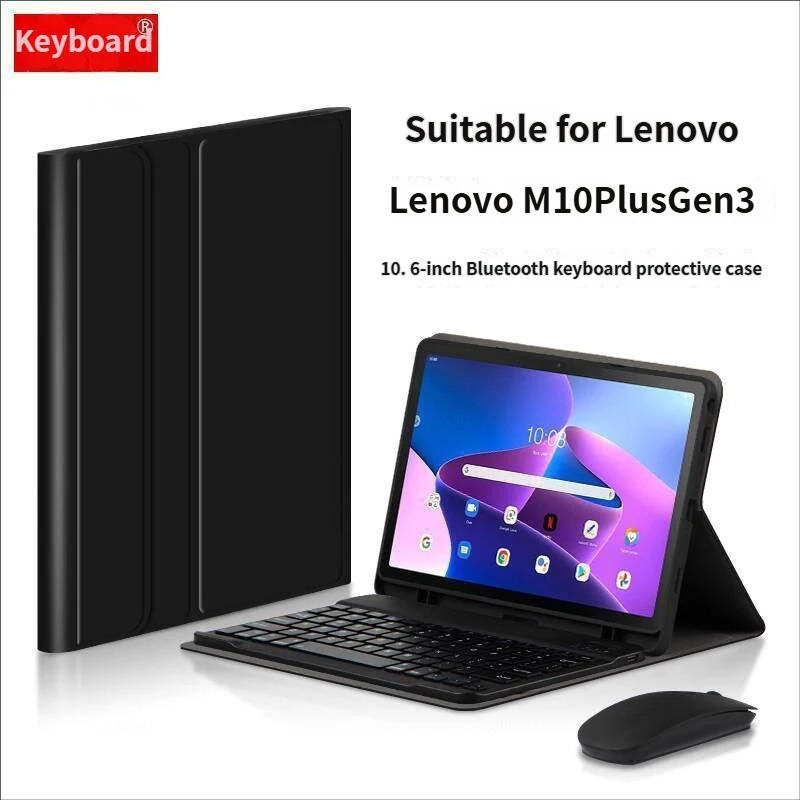 Lenovo M10 Plus Gen3 คีย์บอร์ดบลูทูธ Xiaoxin Pad Pro 12.7 เคสป้องกัน Xaioxin pad 11 / M11
