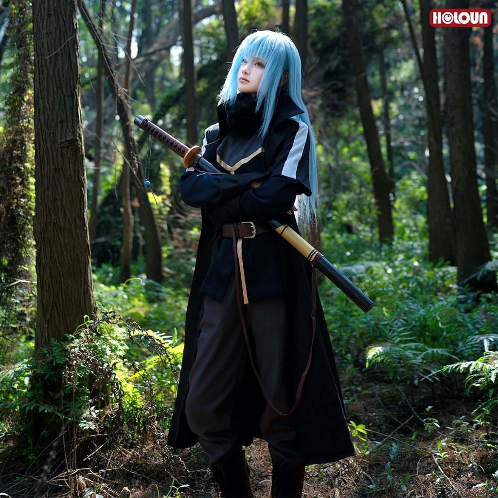 Holoun Slime Rimuru Tempest Cosplay คอสเพลย์เครื่องแต่งกายในเวลานั้นผมกลับชาติมาเกิดเป็น Slime Anime