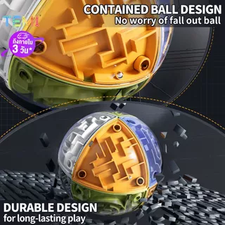 ⭐การจัดส่งในประเทศไทย⭐TEMI 3D Maze Magic Cube ปริศนา Rolling Ball ก้อนเขาวงกตของเล่นหกด้านความเครียด Reliever ของเล่นของขวัญสร้างสรรค์