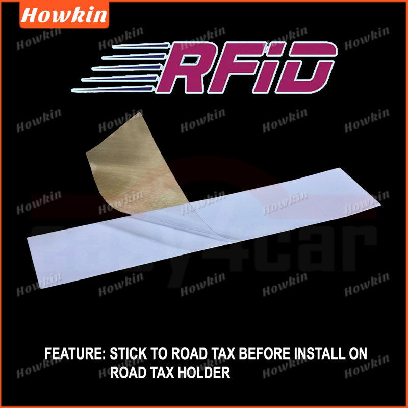 SalefID Holder Clear Sticker | สติกเกอร์ RFID โปร่งใส 2 ชิ้น
