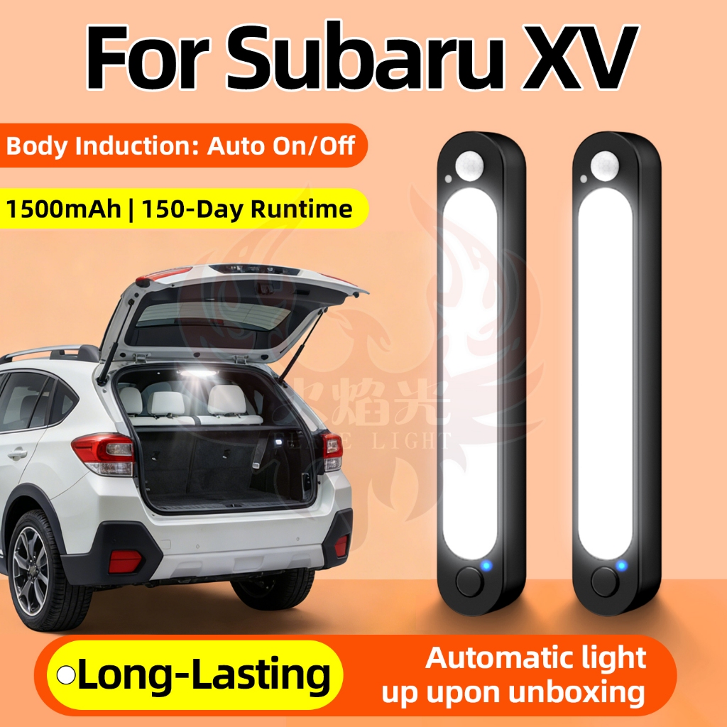 สำหรับ Subaru XV ไฟท้ายรถ ไฟอ่านหนังสือในรถ ไฟตรวจจับการเคลื่อนไหว LED แม่เหล็ก ไม่ต้องเจาะ ติดตั้งง่าย เปิด-ปิดอัตโนมัติ สว่างมาก สำหรับรถ SUV ทุกรุ่น