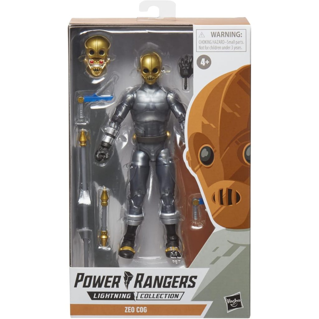 Power Rangers Lightning Series Zeo Cog 6 นิ้ว Premium Collection ตุ๊กตาของเล่นพร้อมอุปกรณ์เสริม