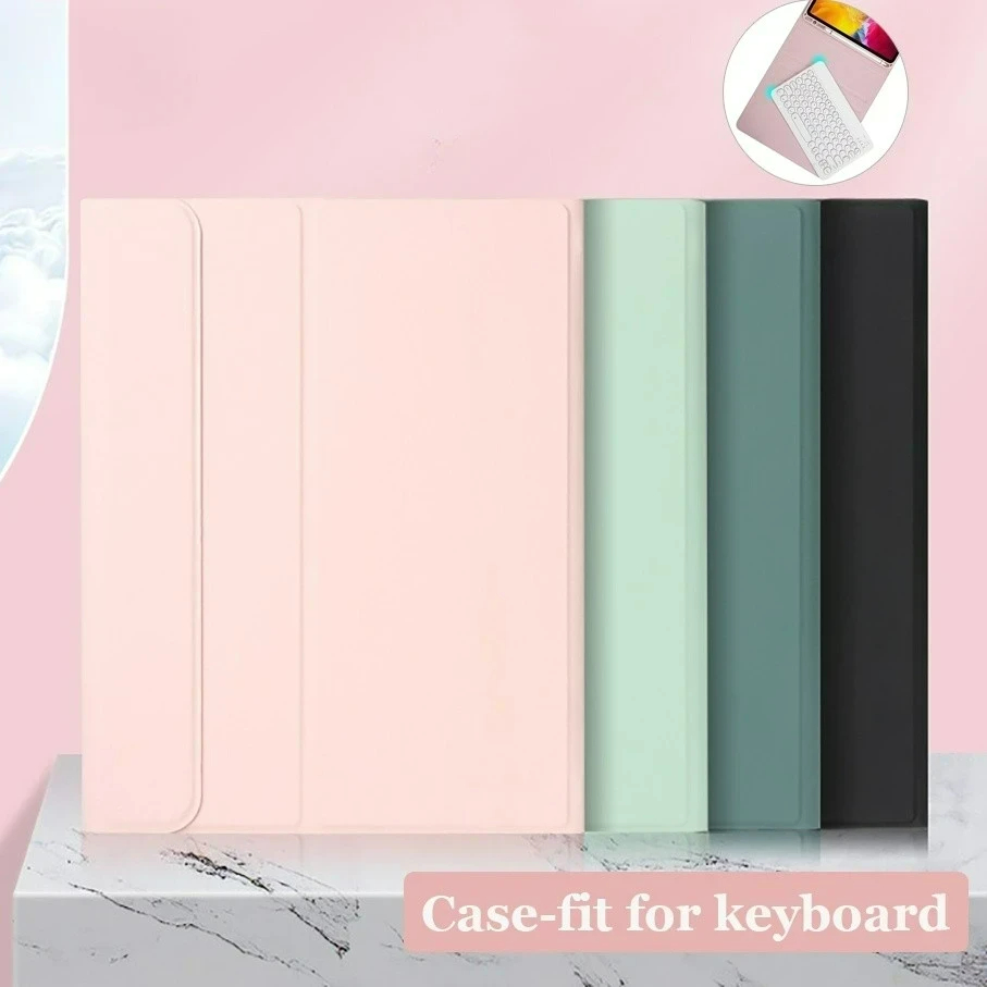 เคสคีย์บอร์ดแม่เหล็กสําหรับLenovo Tab M10 Plus 3rdกรณีSlimบางฝาครอบหนังSoft Shell Lenovo Tab M10 Plu