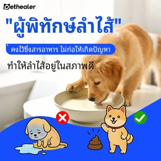 Pethealer นมแพะสัตว์เลี้ยง สำหรับแมวและสุนัข ย่อยง่าย ชงง่าย เสริมภูมิคุ้มกัน 30 ซอง 10g พร้อมส่งในไทย