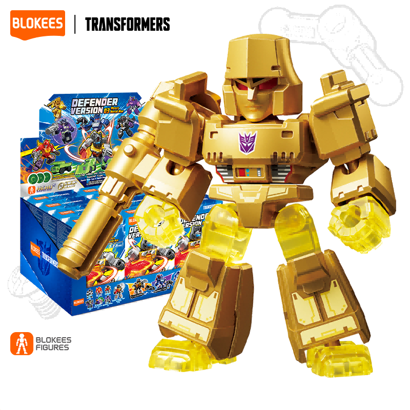 Blokees Transformers DV03 Defender Version Heavy Metal War PDQ (1/12) Mini Figures Whole Set Box