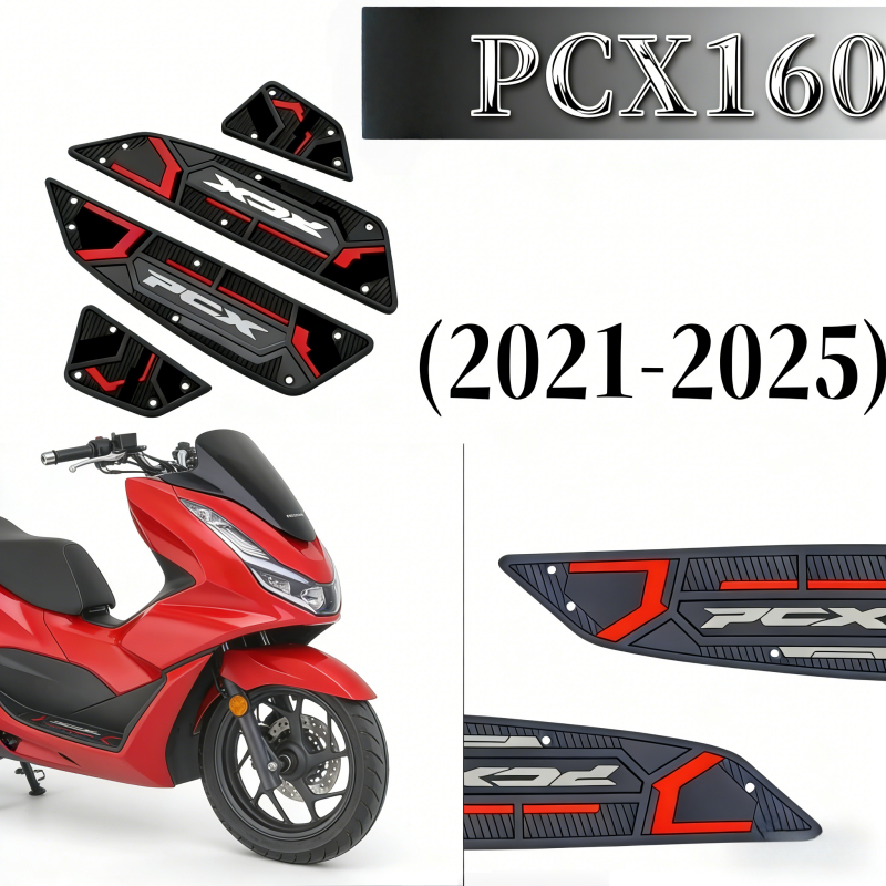แผ่นปูพื้นรถมอเตอร์ไซค์ PCX160 (2021-2025) ทนทาน กันโคลน ทนทานต่อการสึกหรอ