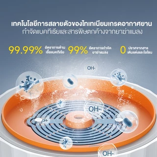 DEERMA Automatic Fruit and Vegetable Washer GS01 เครื่องล้างผักผลไม้อัตโนมัติ เครื่องล้างผักผลไม้ อัตราการกำจัดเชื้อโรค 99.99%