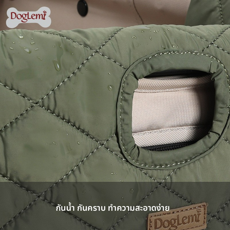 ((เฉพาะเบาะบล็อกเดียว) Dog Outing Stroller Anti-Dirt Protection Cushion Pet Winter Warm Anti-Dirt Cushion Cat Stroller Warm Cushion
