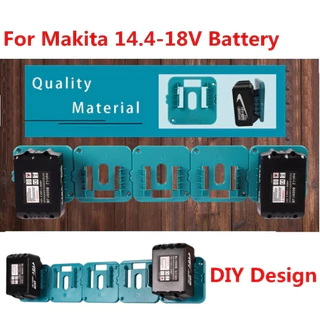 1-5Pcs แบตเตอรี่สําหรับ Dewalt/Makita/Milkwakee/DAYI/OSUKA 18V แบตเตอรี่, Wall Mount แบตเตอรี่จัดเก็บสําหรับ BL1830 BL1840 สําหรับ Work Van,ชั้นวาง,Toolbo