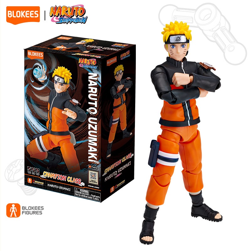 BLOKEGS Naruto Beyond Edition CC02 - Naruto Uzumaki - ฟิกเกอร์ขนาดเล็กเวอร์ชั่นเอเชียตะวันออกเฉียงใต้