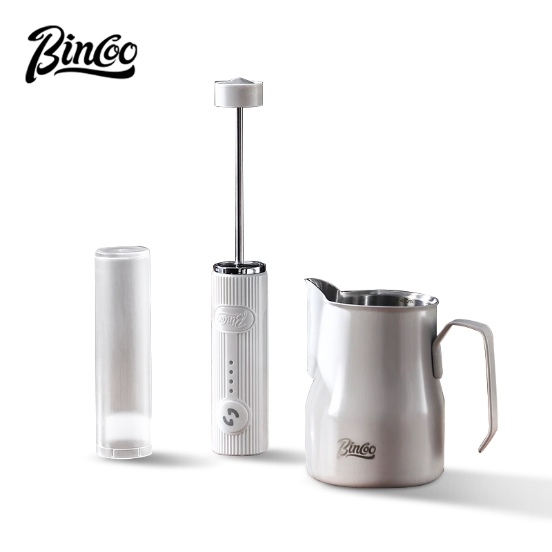 Bincoo Coffee Latte Mug Milk Frother ชุดสแตนเลสดอกไม้ Vat ดอกไม้ Frother เครื่องชงกาแฟ 300/450ML